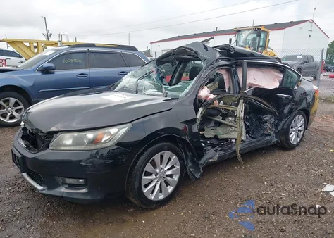 2014 Honda Accord Exl из США, поврежденный, VIN 1HGCR2F87EA080833